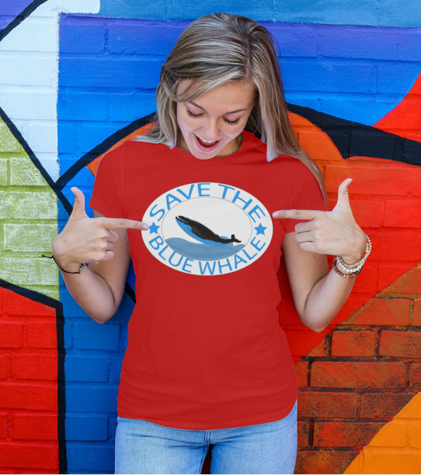 SAVE THE BLUE WHALE T-Shirt