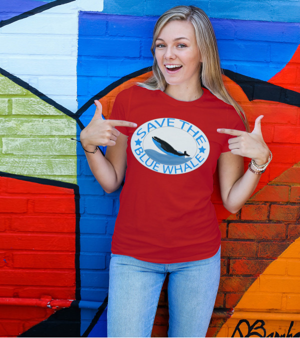 SAVE THE BLUE WHALE T-Shirt