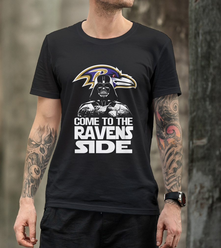 Come To The Ravens Side Baltimore Ravens T-Shirt