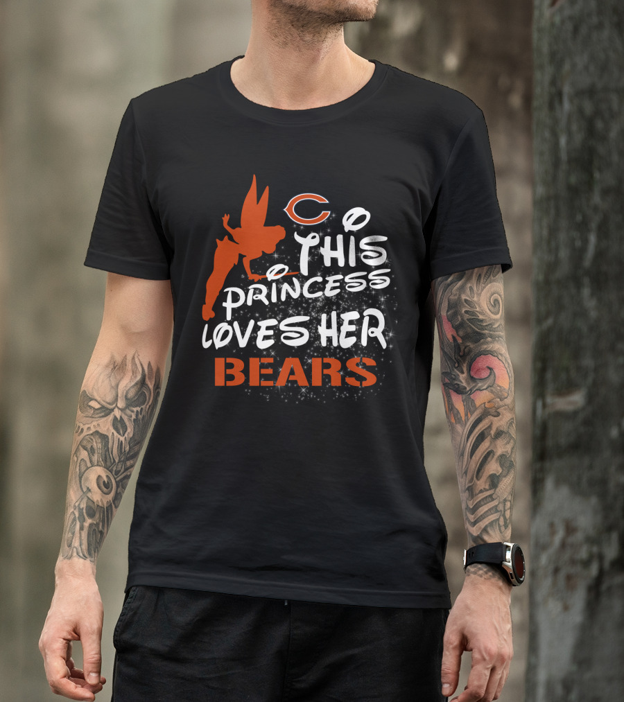 This Princess Loves Her Chicago Bears T-Shirt