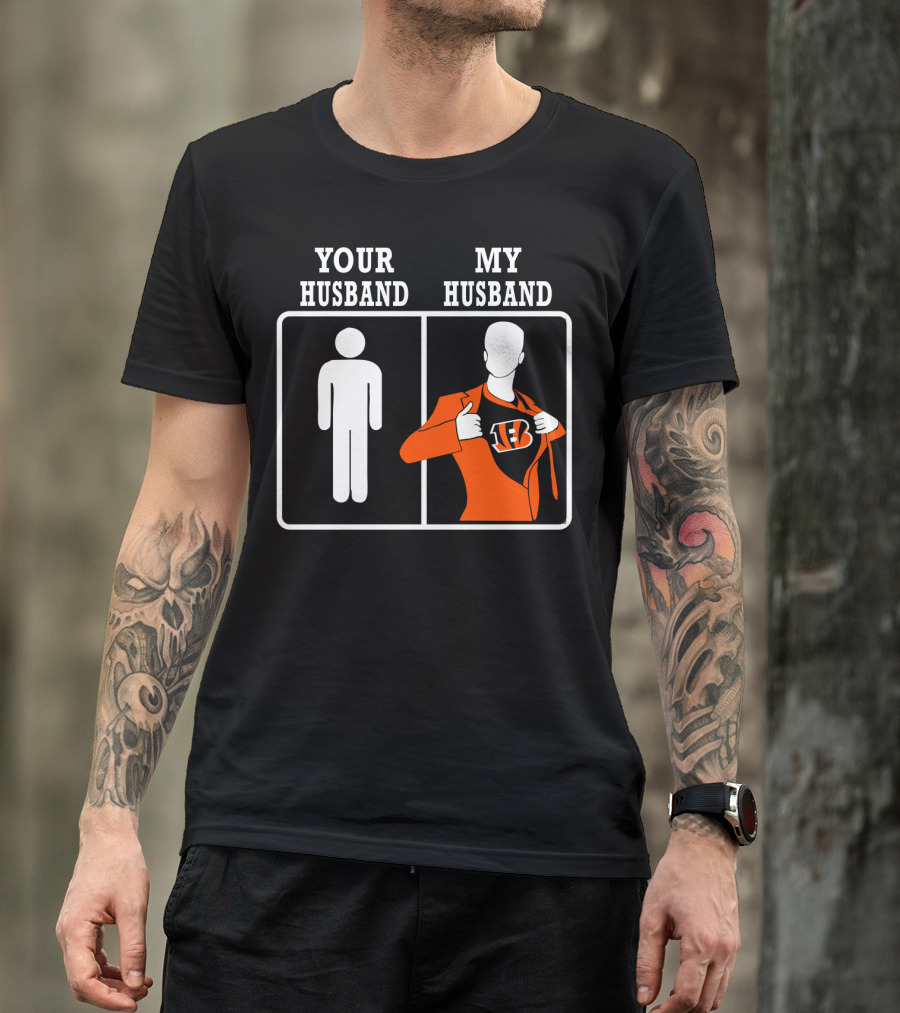 Your Husband My Husband Cincinnati Bengals T-Shirt