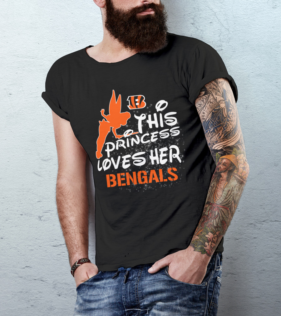 This Princess Loves Her Cincinnati Bengals T-Shirt