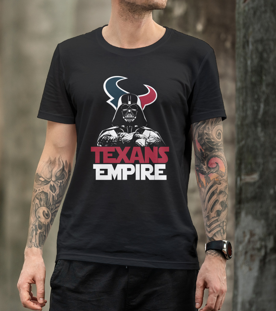 Texans Empire Houston Texans Darth Vader Mashup T-Shirt