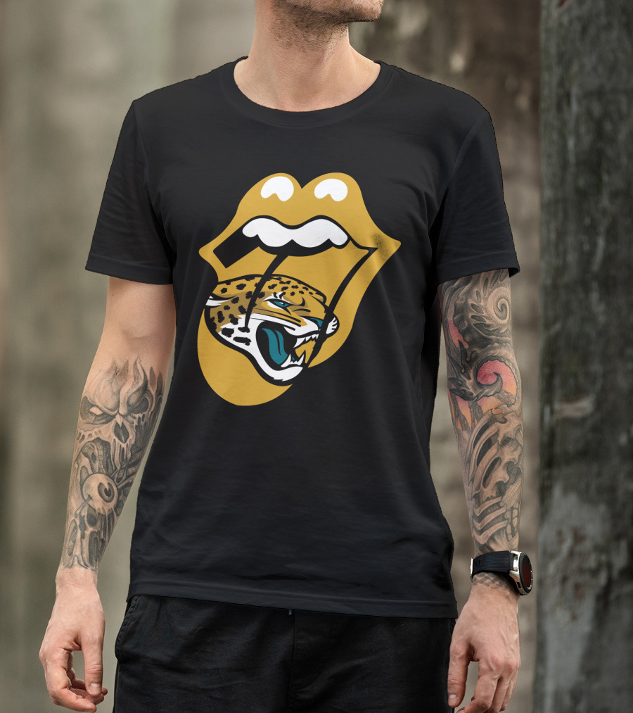Jacksonville Jaguars Logo With Iconic Tongue T-Shirt