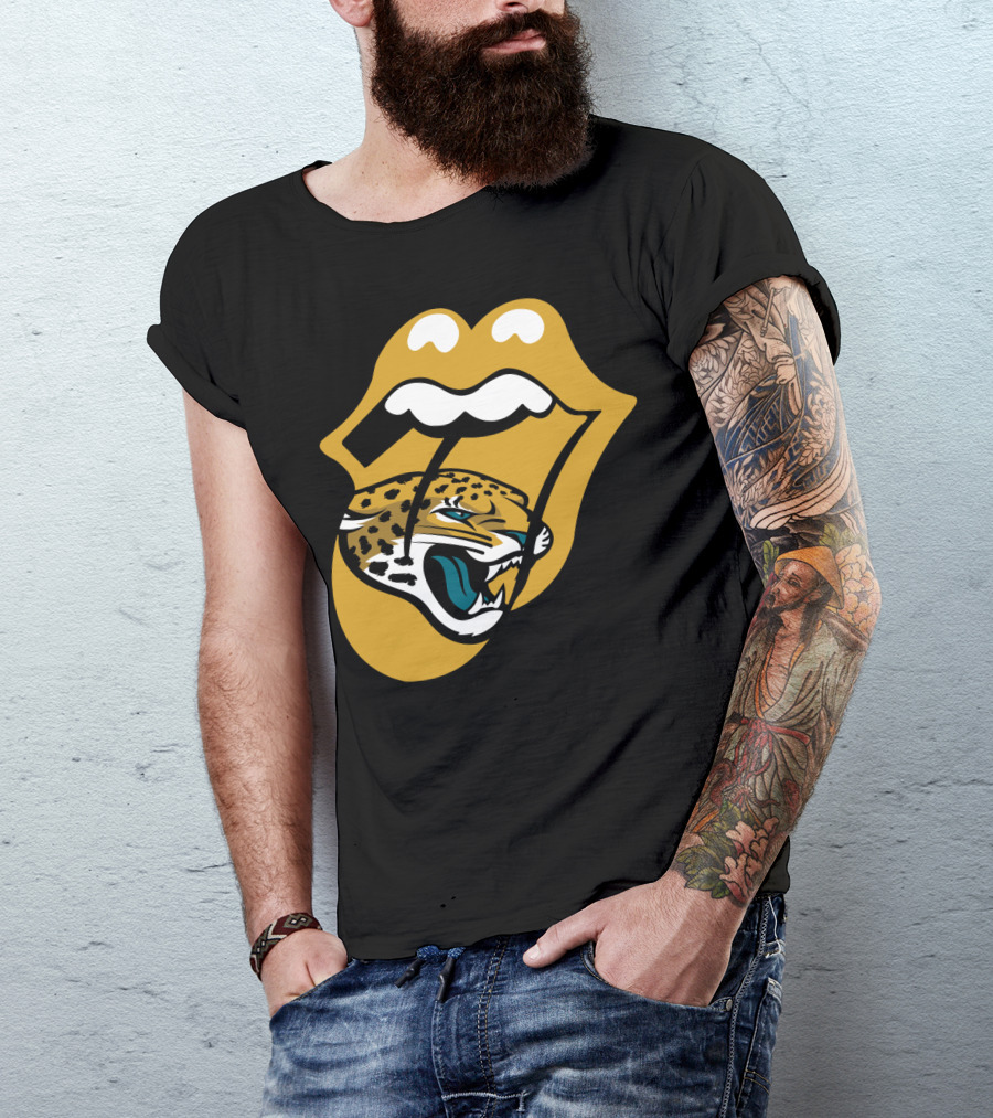 Jacksonville Jaguars Logo With Iconic Tongue T-Shirt