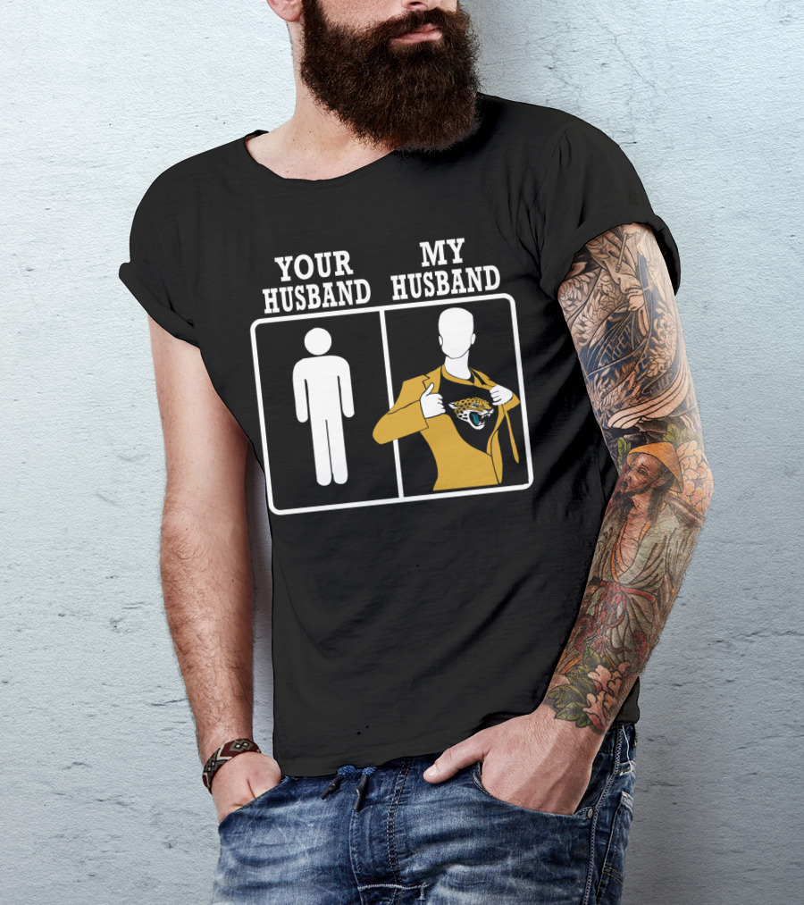 Your Husband My Husband Jacksonville Jaguars T-Shirt