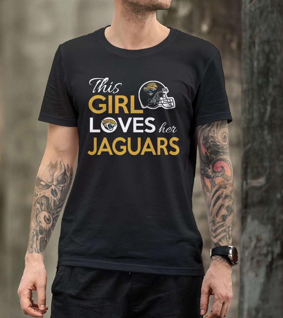 This Girl Loves Her Jacksonville Jaguars T-Shirt