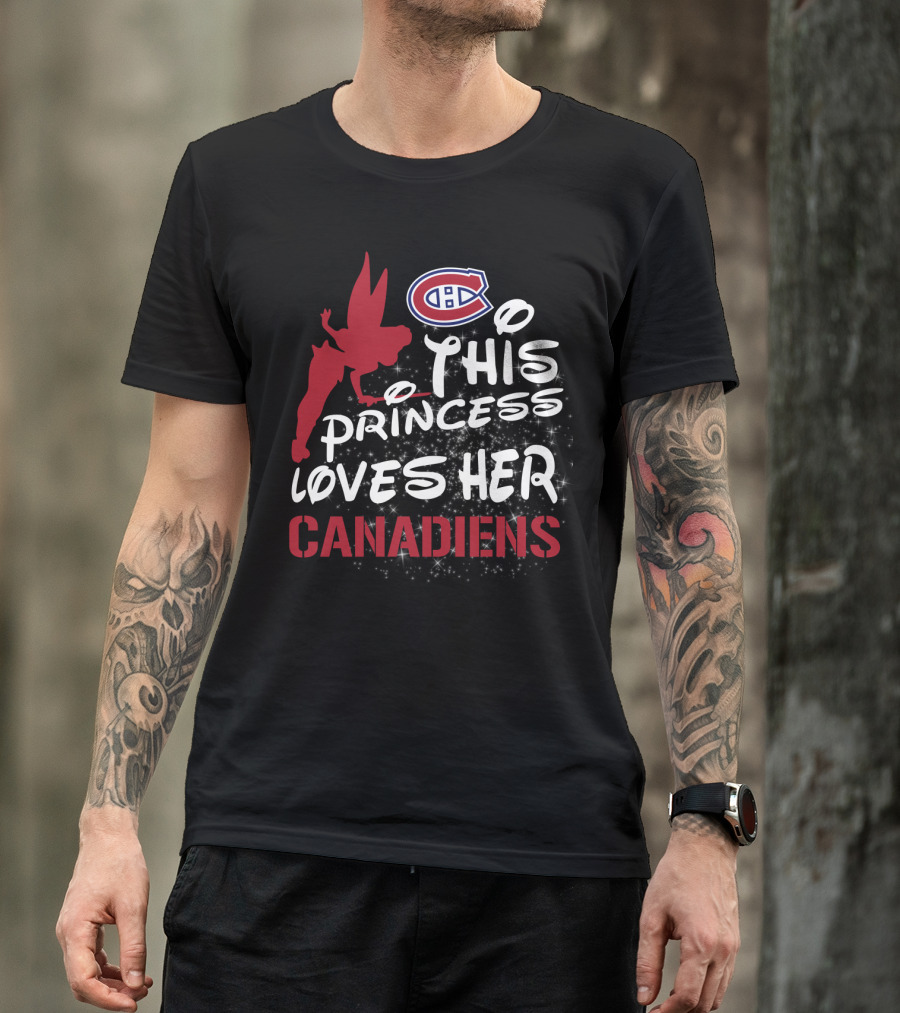 This Princess Loves Her Montreal Canadiens T-Shirt