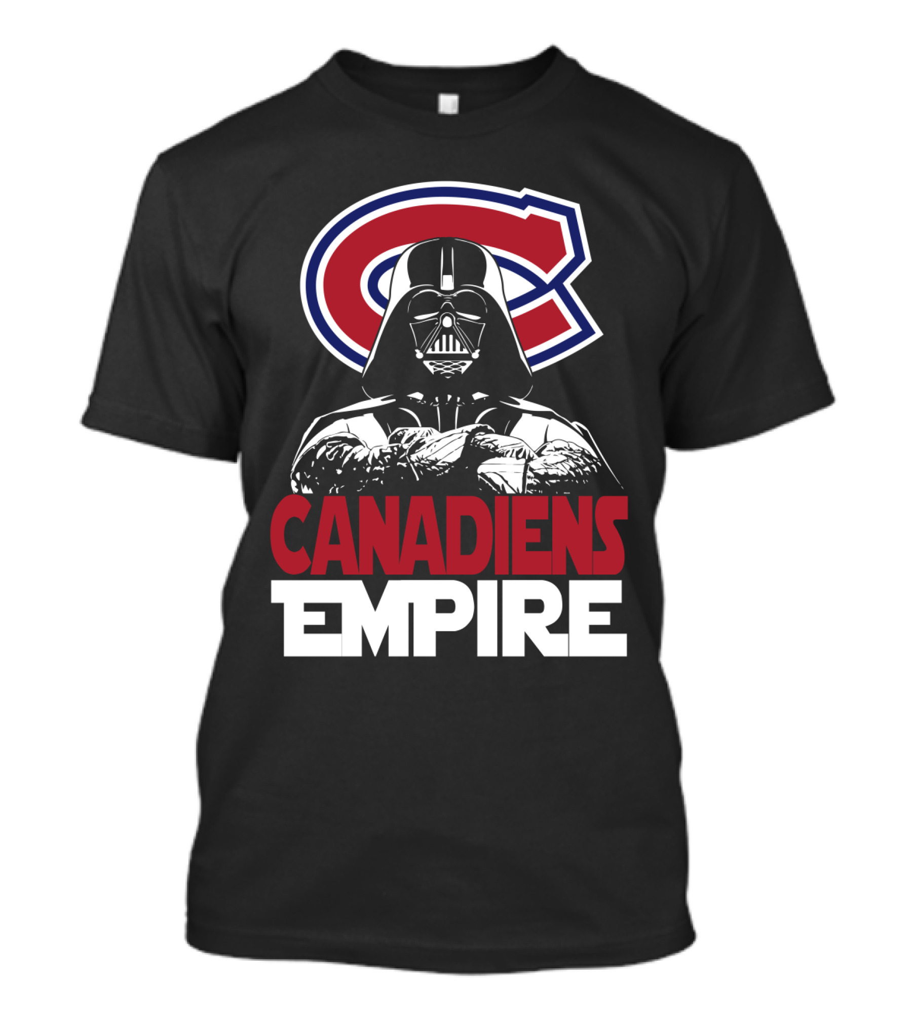 Montreal Canadiens Empire Darth Vader T-Shirt