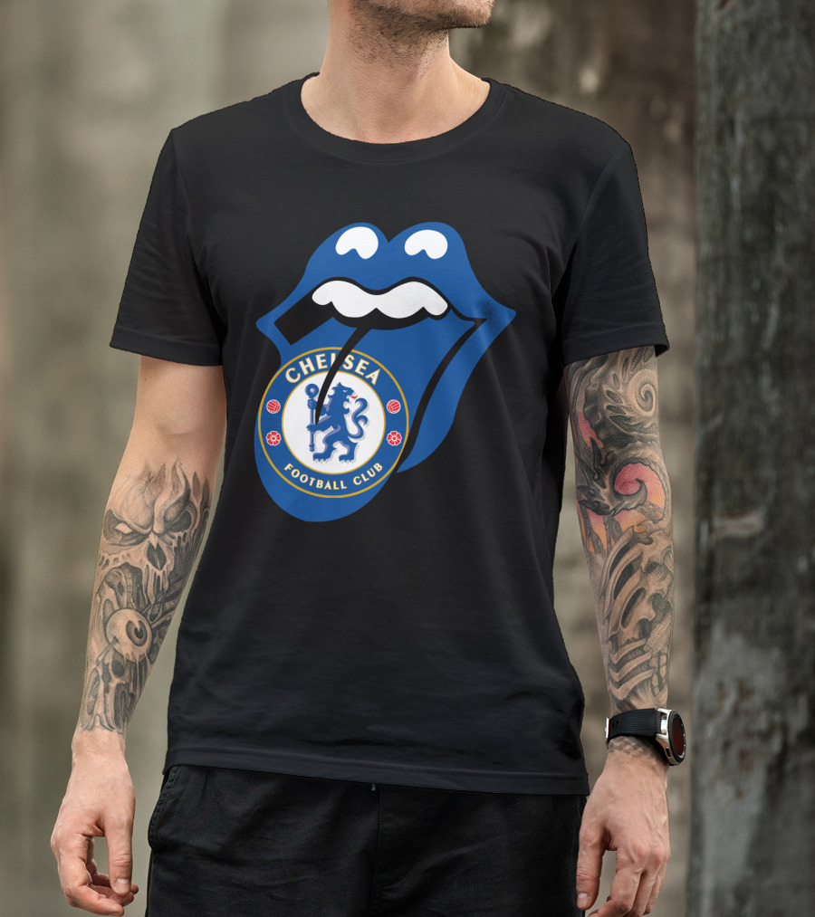 Chelsea Football Club Blue Tongue T-Shirt