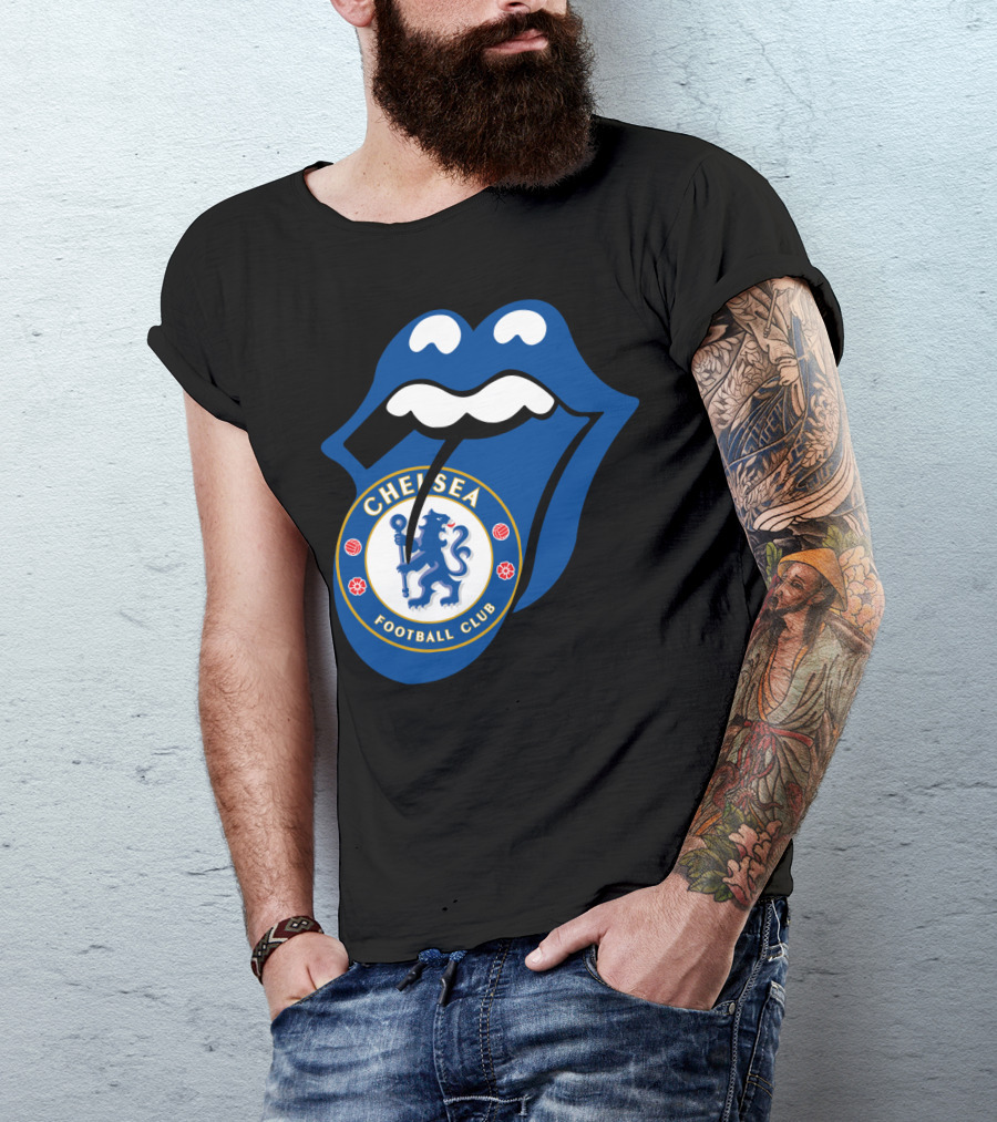 Chelsea Football Club Blue Tongue T-Shirt
