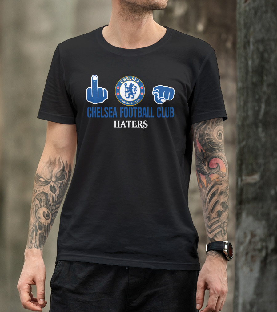 Chelsea Football Club Haters Fist Gesture T-Shirt