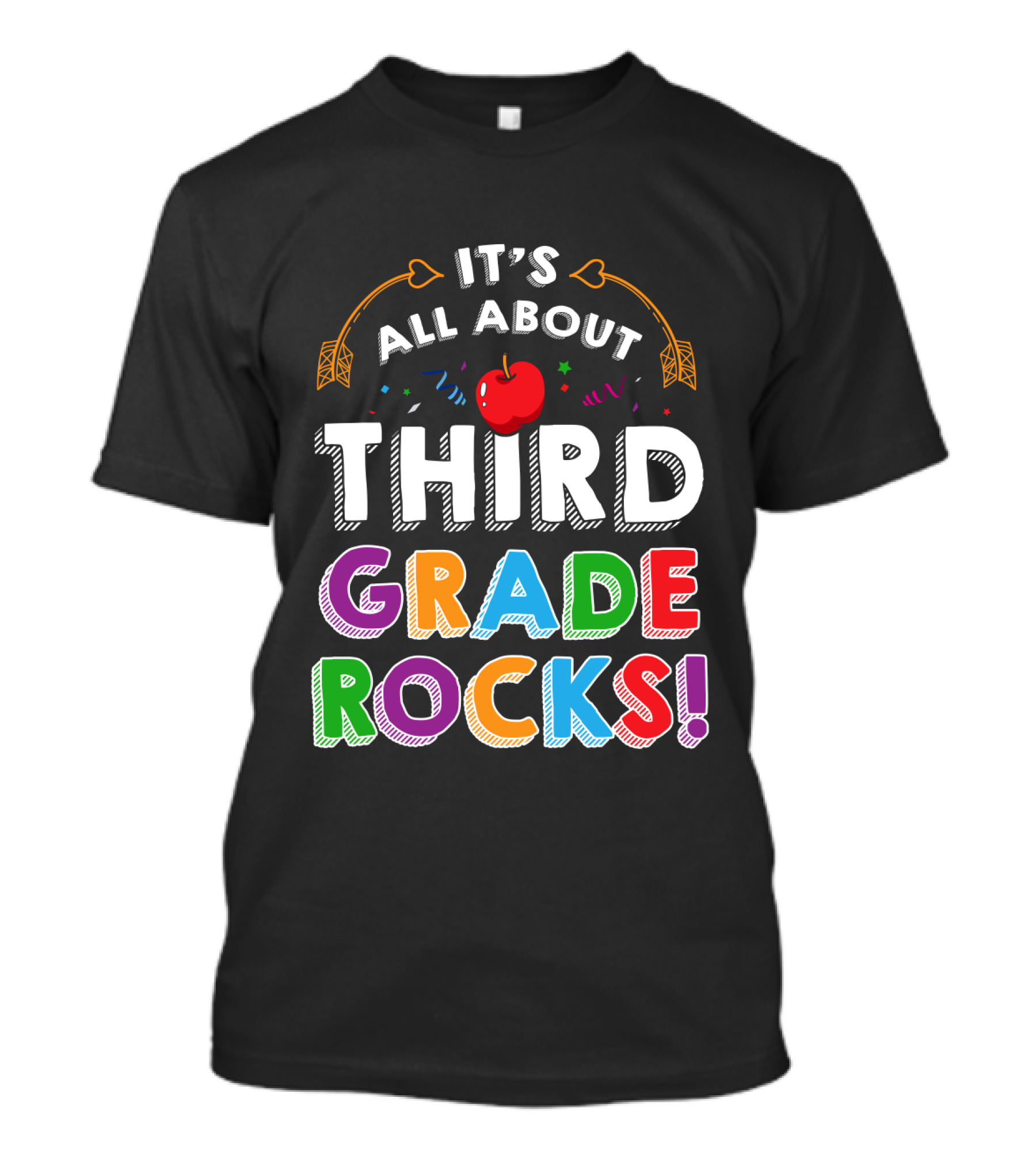 It's All About Third Grade Rocks T-Shirt
